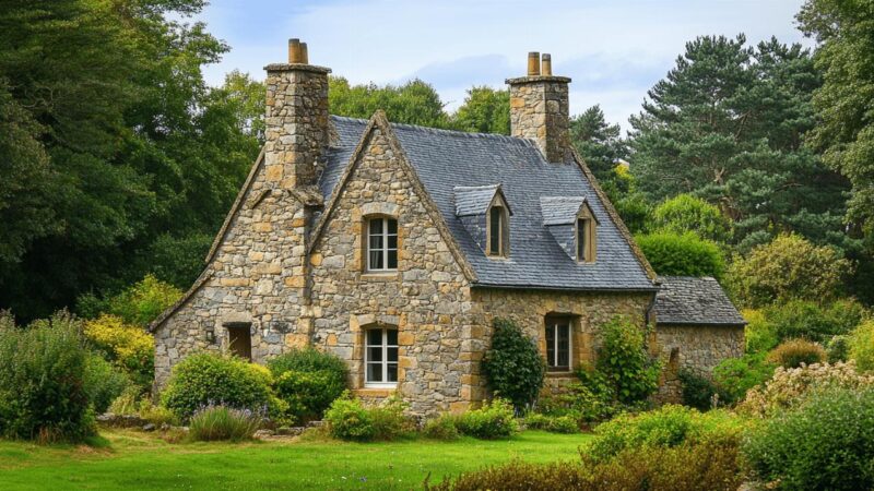 Les longères bretonnes : pourquoi les maisons bretonnes ont deux cheminées et quelle est leur signification culturelle